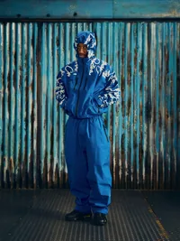 ELITEWORK™ WATERPROOF SHELL PANT [BLUE], back view (2 of 3)