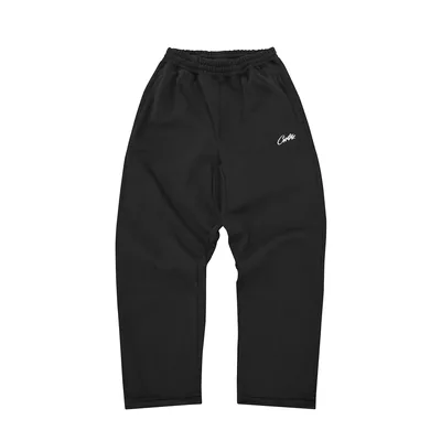 HMP OPEN HEM SWEATPANT [BLACK]