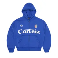 GHINI ZIP HOODIE [ROYAL BLUE], front view (1 of 5)