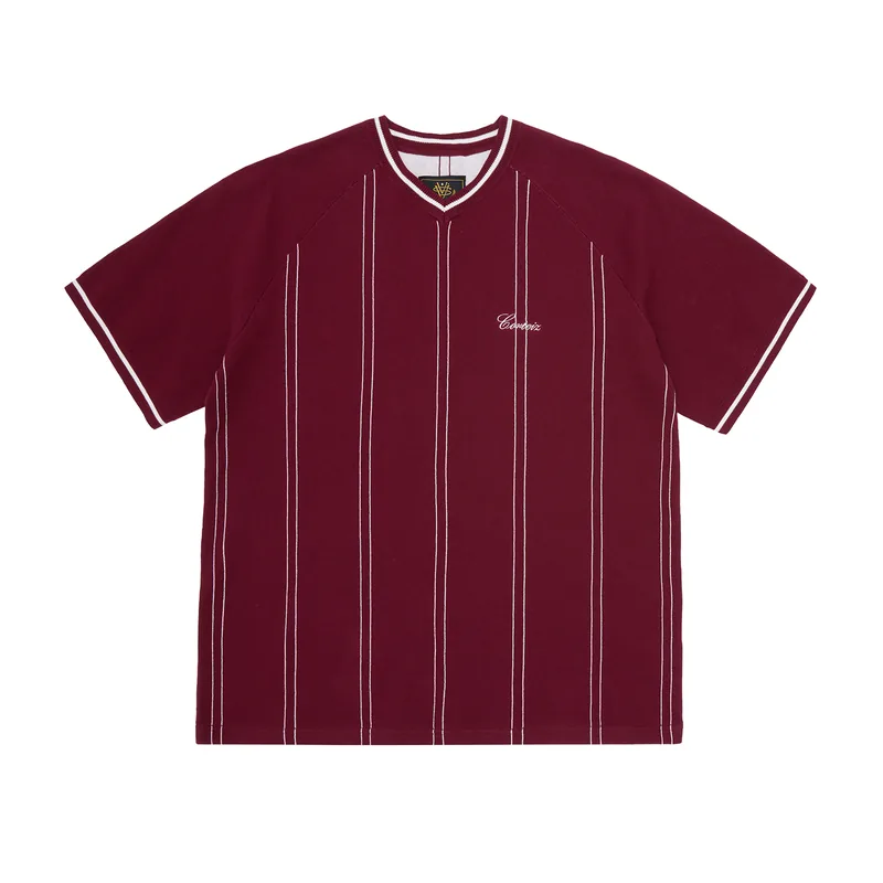 SANTI KNIT JERSEY [BURGUNDY], front view (1 of 4)