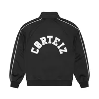 CREST ARCH TRACK JACKET [BLACK], back view (2 of 2)