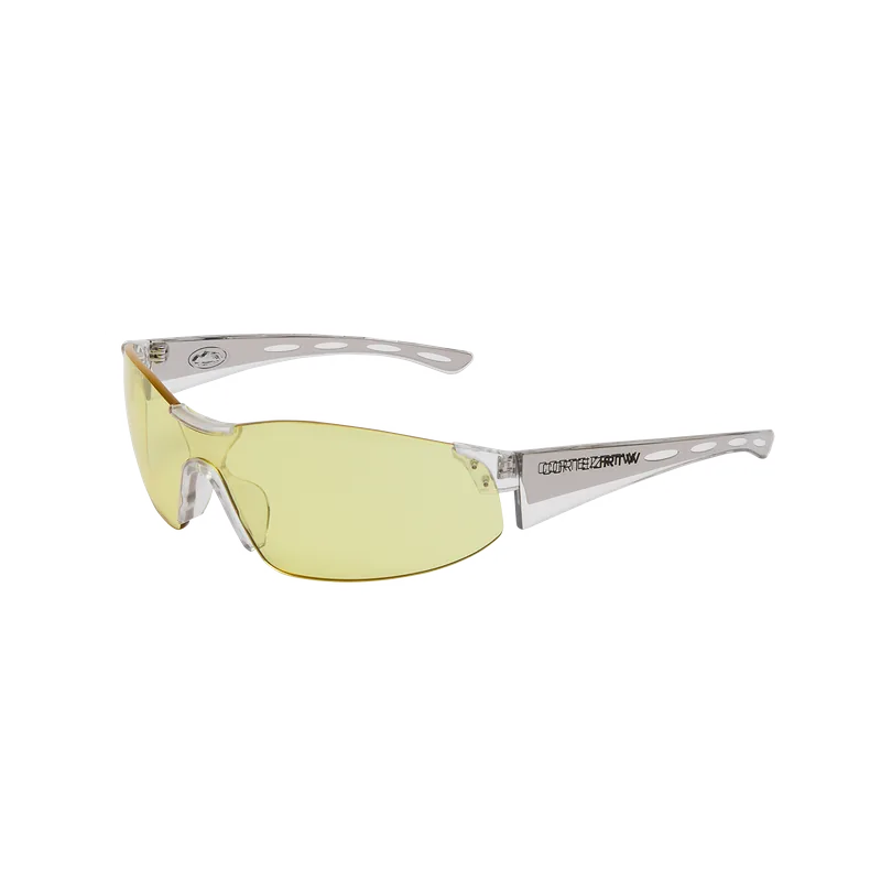 GT3 SPORTS SUNGLASSES [CLEAR], front view (1 of 6)
