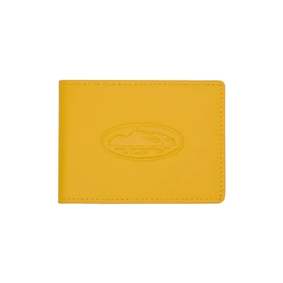 ISLAND LEATHER CARD HOLDER [YELLOW]