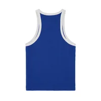 WOMENS CLASSIC TANK TOP [ROYAL BLUE/WHITE], back view (2 of 3)