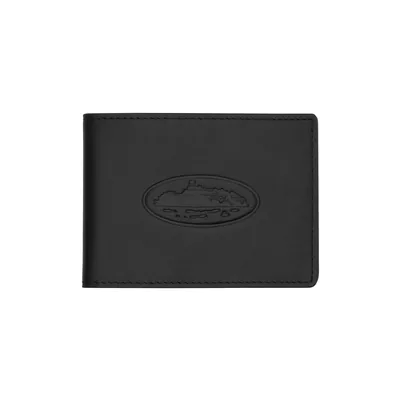 ISLAND LEATHER CARD HOLDER [BLACK]