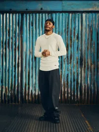 GUERILLAZ THERMAL LS TEE [CREAM], side view (3 of 3)