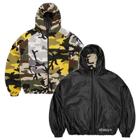 ALWEIZ REVERSIBLE JACKET [BLACK/CAMO] — front view (1 of 10)