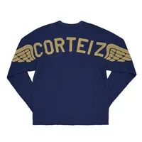 WINGS WAFFLE THERMAL [NAVY], front view (1 of 3)