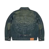 ALWEIZ DENIM JACKET [VINTAGE INDIGO] — back view (2 of 5)