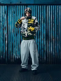 ALWEIZ REVERSIBLE JACKET [BLACK/CAMO] — view 8 (8 of 10)