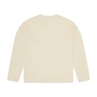 ISLAND WAFFLE THERMAL [CREAM], back view (2 of 2)