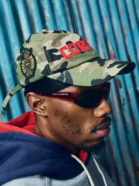 EMBLEM RIPSTOP CAP [WOODLAND CAMO], detail (4 of 4)