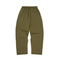 ISLAND PUFF PRINT OPEN HEM SWEATPANT [OLIVE], back view (2 of 2)