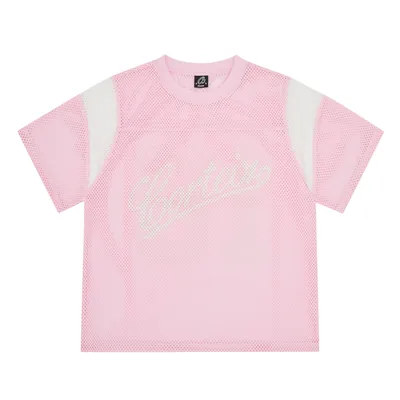 OPEN MESH PANEL JERSEY [PINK]