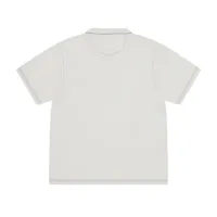 ISLAND POLO SHIRT [CREAM], back view (2 of 4)