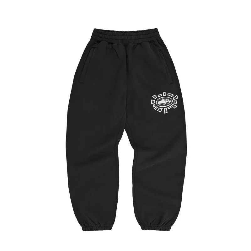 ALWEIZ SWEATPANT [BLACK] — front view (1 of 5)