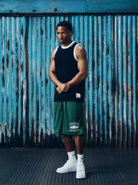 OG ALCATRAZ MESH SHORT [FOREST GREEN], detail (4 of 4)
