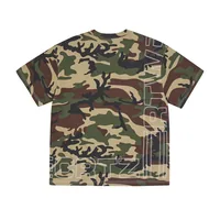OUTLINE HEAVYWEIGHT TEE [WOODLAND CAMO], back view (2 of 3)