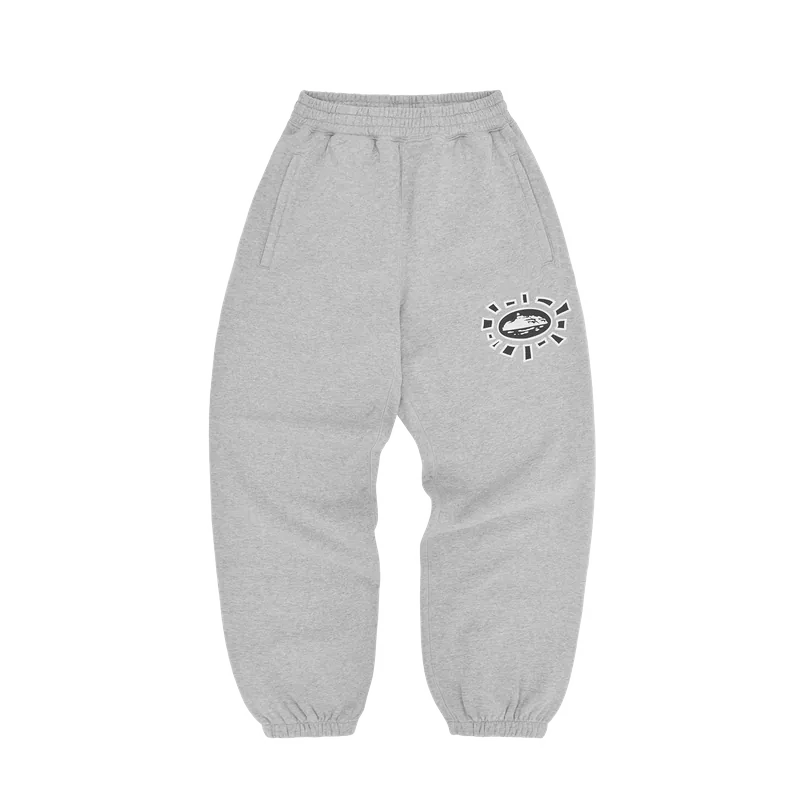 ALWEIZ SWEATPANT [HEATHER GREY] — front view (1 of 4)