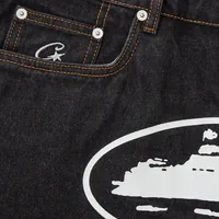 ISLAND DENIM SHORT [WASHED BLACK], side view (3 of 3)