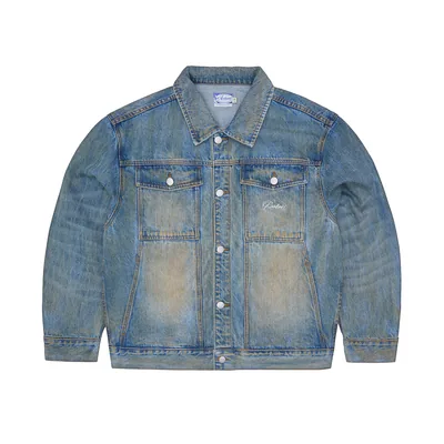 ARDWEAR PANEL DENIM JACKET [WASHED INDIGO]