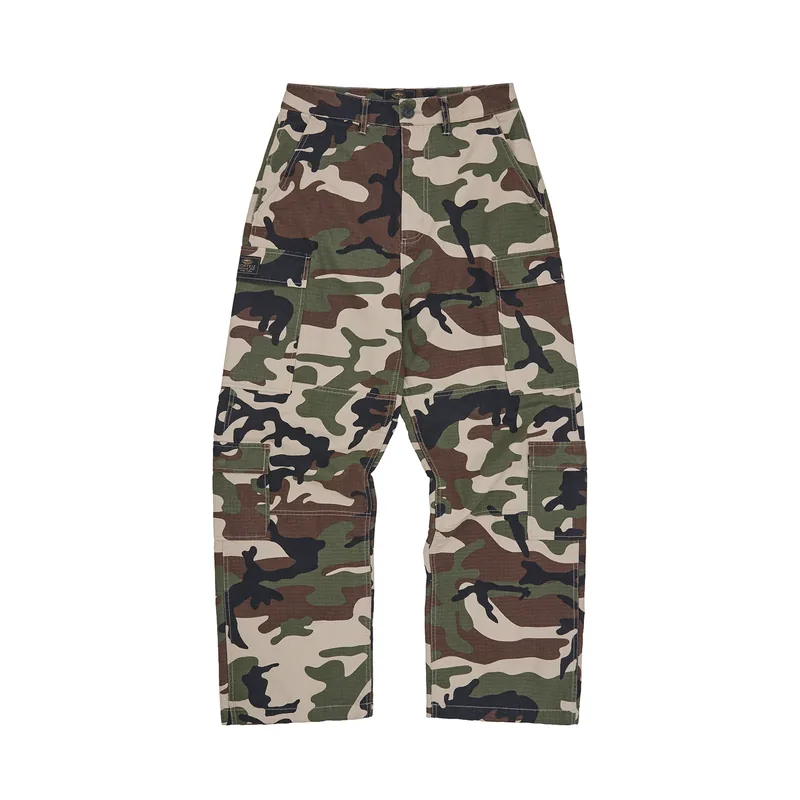 GUERILLAZ CARGO PANT [WOODLAND CAMO], front view (1 of 4)
