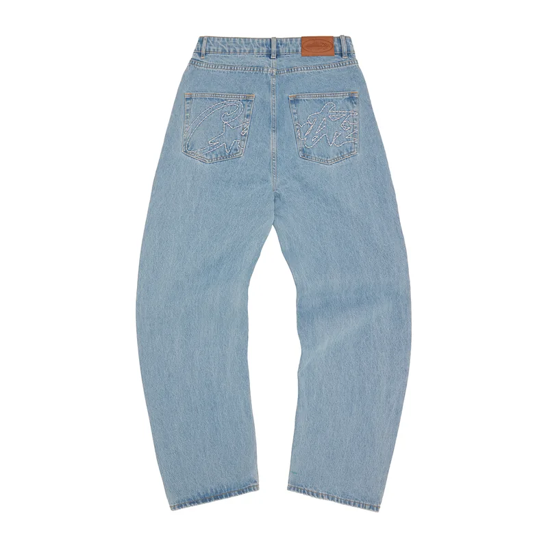 ALLSTARZ BAGGY JEANS [STONEWASH], front view (1 of 2)