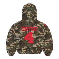 EMBLEM RIPSTOP JACKET [WOODLAND CAMO], back view (2 of 6)
