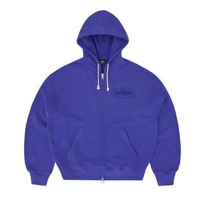 ISLAND KNOCKOUT ZIP HOODIE [INDIGO BLUE]