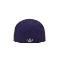 PIRATE RADIO NEW ERA FITTED CAP [PURPLE/GOLD], back view (2 of 4)