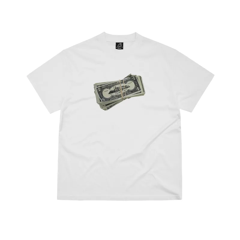 SINGLES TEE [WHITE], front view (1 of 2)