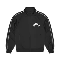 CREST ARCH TRACK JACKET [BLACK], front view (1 of 2)