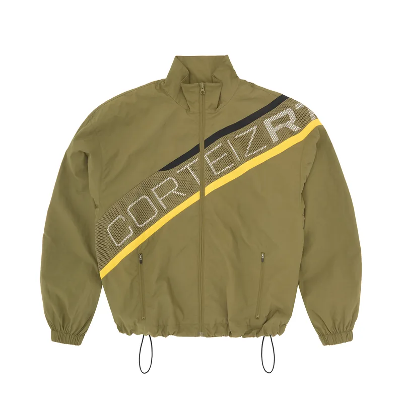 BIAS PANEL SHUKU JACKET [OLIVE], front view (1 of 2)