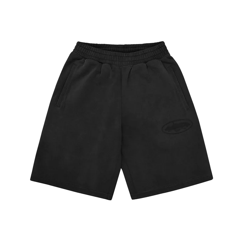 ISLAND KNOCKOUT SWEATSHORT [BLACK], front view (1 of 5)