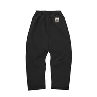 HMP OPEN HEM SWEATPANT [BLACK], back view (2 of 4)