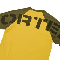 STENCIL RAGLAN LS [GOLD/OLIVE], side view (3 of 5)