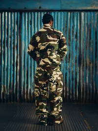 GUERILLAZ CARGO PANT [WOODLAND CAMO], detail (4 of 4)