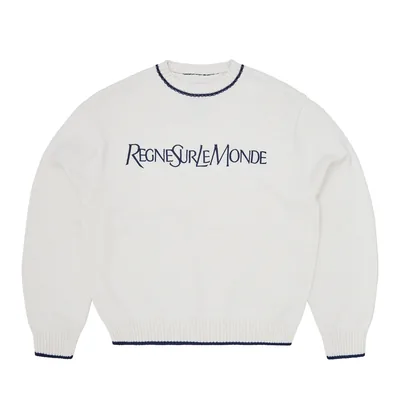 RSLM KNIT CREWNECK [CREAM]