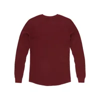 GUERILLAZ THERMAL LS TEE [BURGUNDY], back view (2 of 2)