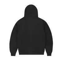 ALCATRAZ HOODIE [TRIPLE BLACK], back view (2 of 3)