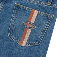 DUAL STRIPE BAGGY JEANS [MIDWASH], side view (3 of 3)
