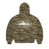 ISLAND PUFF PRINT ZIP HOODIE [DIGI CAMO], back view (2 of 4)