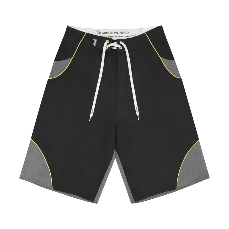 ALWEIZ BOARD SHORT [BLACK] — front view (1 of 5)