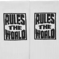 RTW SOCKS [WHITE], back view (2 of 2)