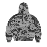 DIPLOMATIC ZIP HOODIE [WASHED CAMO], back view (2 of 5)