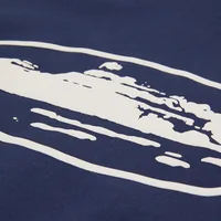 ISLAND PUFF PRINT ZIP HOODIE [NAVY], side view (3 of 4)