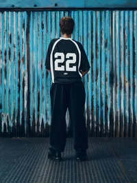 RUGBY LEAGUE JERSEY [BLACK], detail (4 of 4)