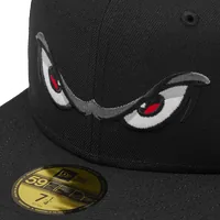CORTEIZ STORM NEW ERA 59FIFTY FITTED CAP [BLACK] — detail (4 of 5)