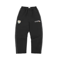 GIAPPONESE OPEN HEM SWEATPANT [BLACK], front view (1 of 4)