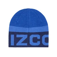 PRECISION KNIT BEANIE [NAVY], back view (2 of 3)